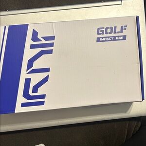 Blue Golf Impact Bag
